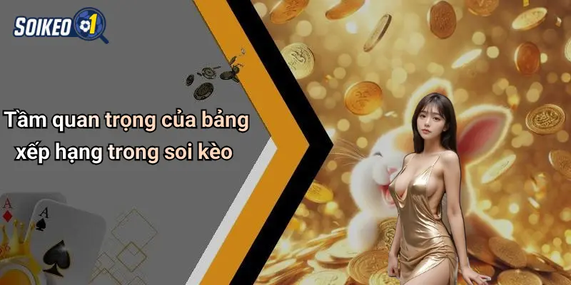 Tầm quan trọng của bảng xếp hạng trong soi kèo