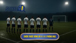 Chiến thuật bóng đá 4-1-4-1 phòng ngự