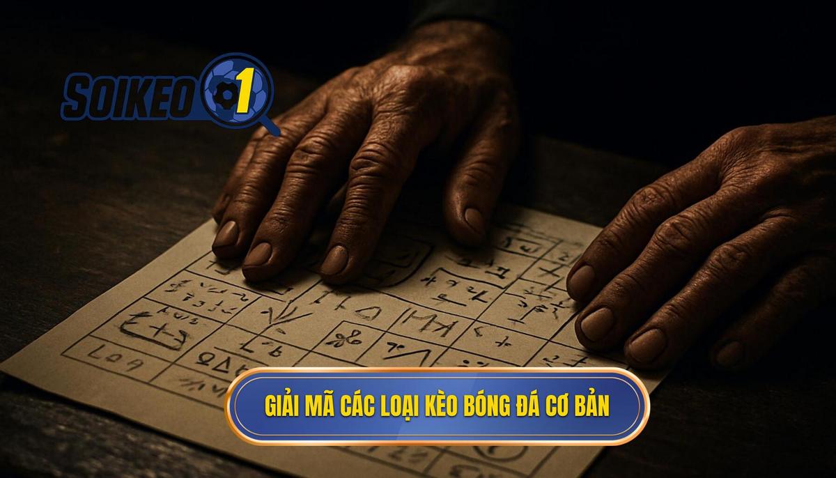 Giải mã các loại kèo bóng đá cơ bản nhất hiện nay