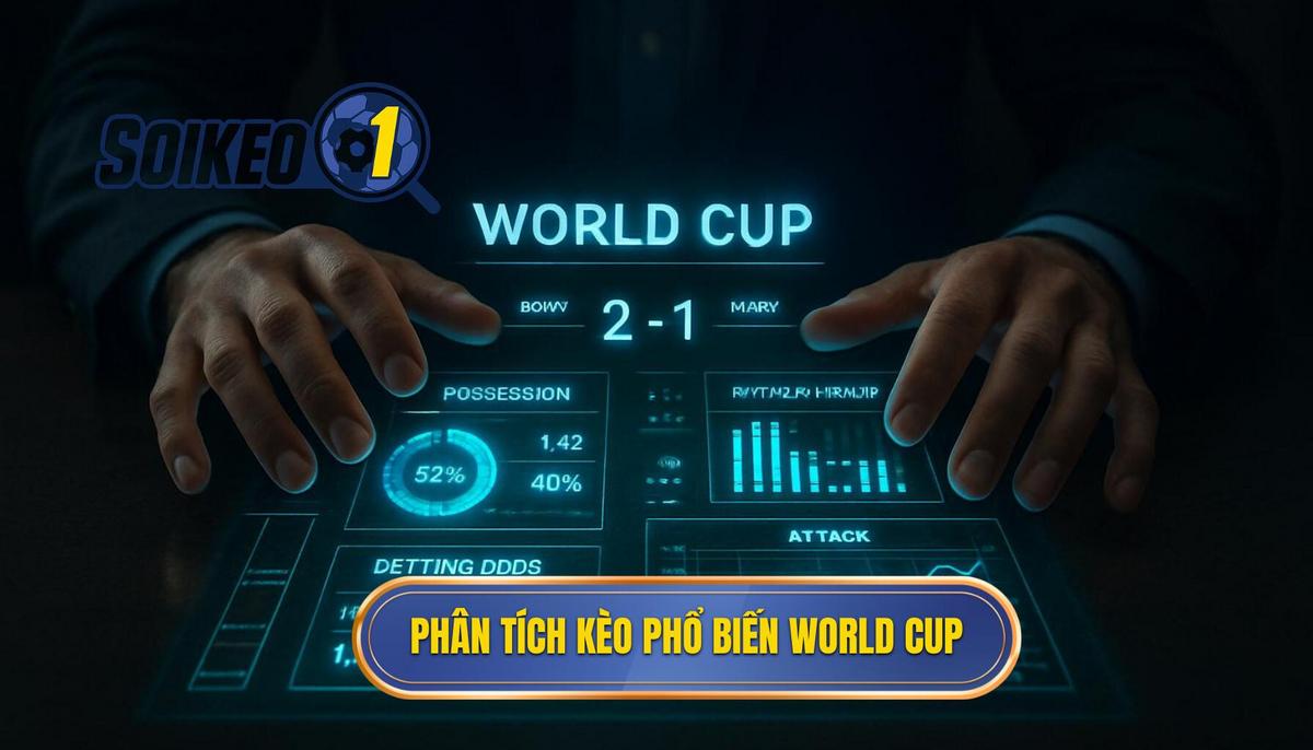 Phân tích các loại kèo phổ biến khi soi kèo World Cup