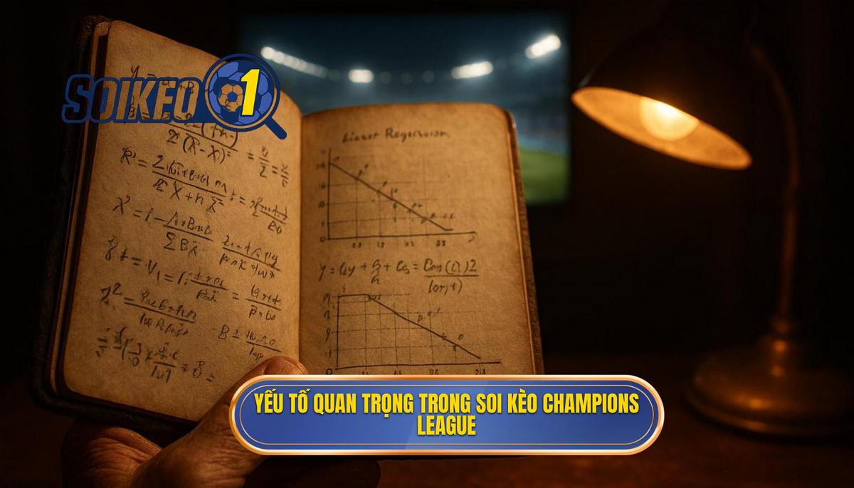 Phân tích các yếu tố then chốt trong soi kèo champions league