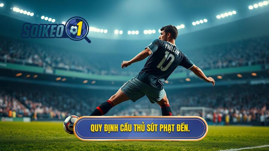 2. Quy định cầu thủ sút phạt đền.