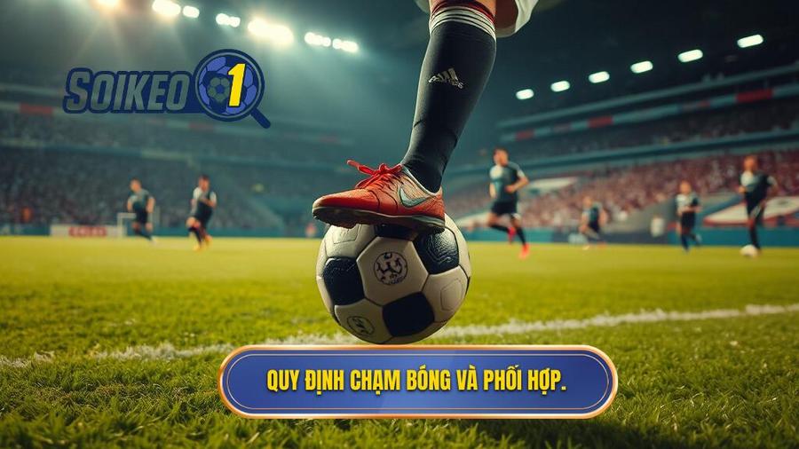 3. Quy định chạm bóng và phối hợp.