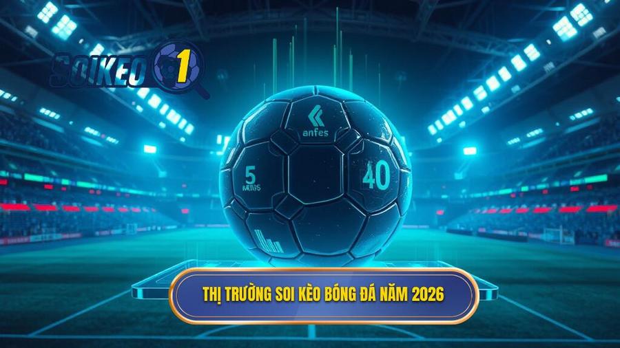 Sự thay đổi của thị trường soi kèo bóng đá năm 2026