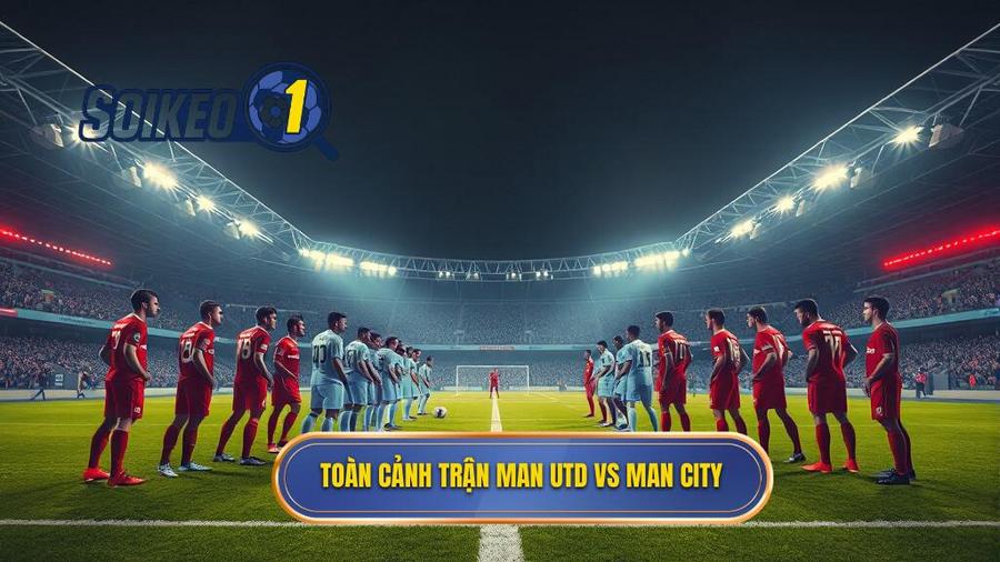 1. Tổng quan bối cảnh trận đấu Manchester United vs Manchester City