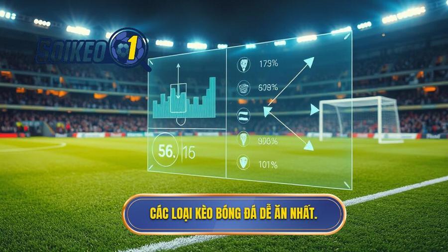 2. Top những loại kèo bóng đá dễ ăn nhất hiện nay bạn nên biết