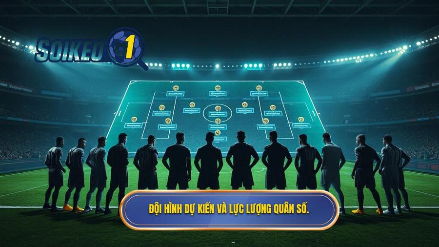 3. Đội hình dự kiến và sức mạnh quân số